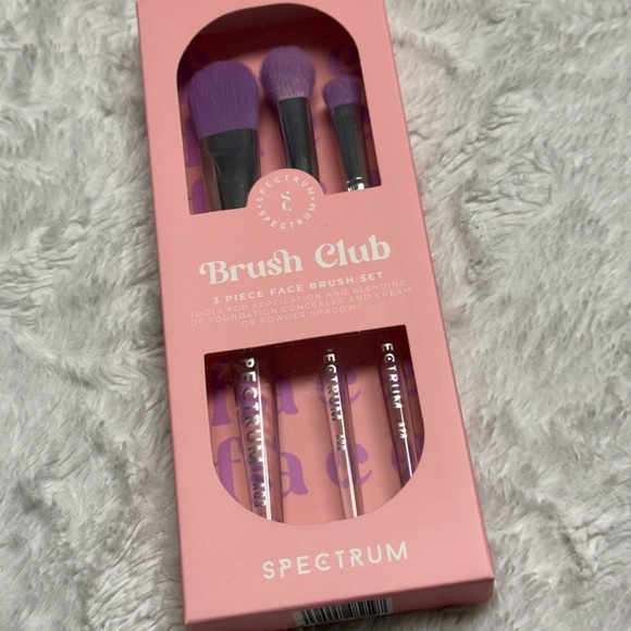 NEW Spectrum Brush Club Trio Face Makeup Brushes - Picture 4 of 4
